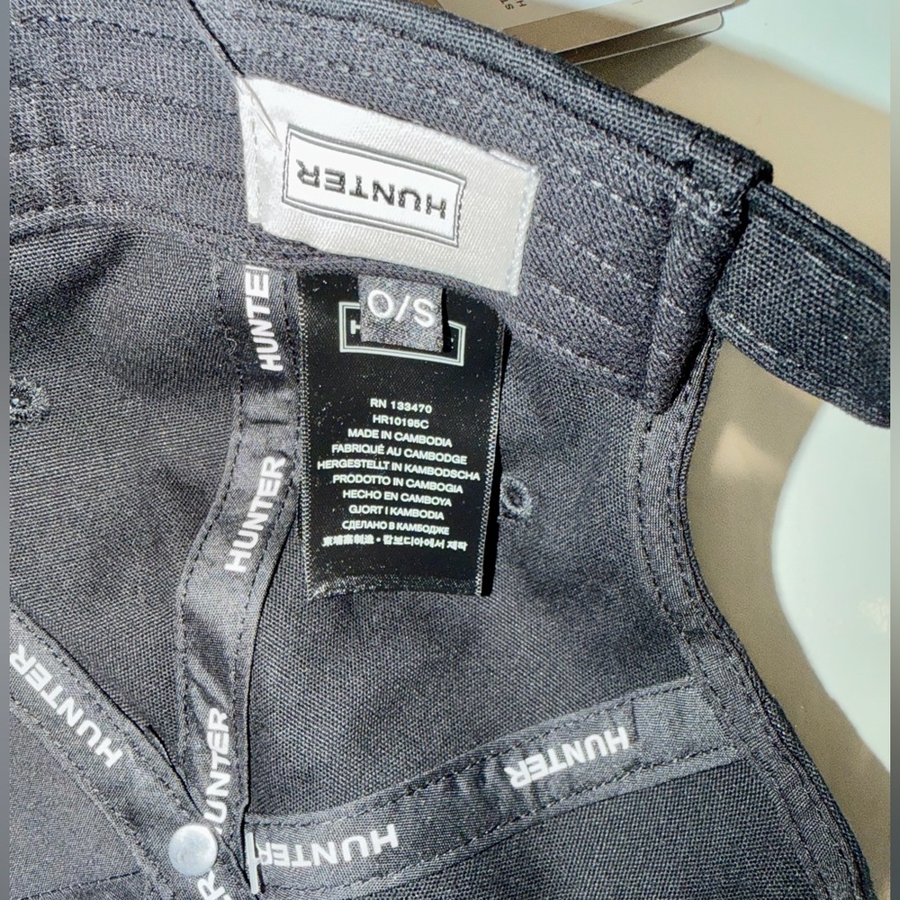 NEW Hunter Black Cap - Picture 5 of 7